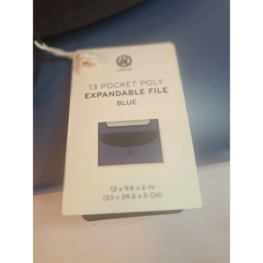 NWT U Brands 13 Pocket Expanding Accordion File Folder Performance Organizer